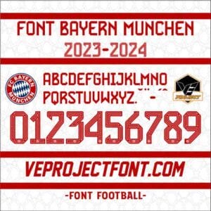 FONT BAYERN MUNICH 2023-2024