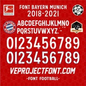 FONT BAYERN MUNICH 2018-2021