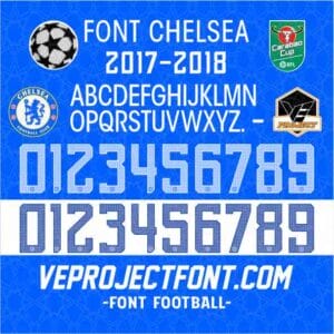 FONT CHELSEA 2017-2018