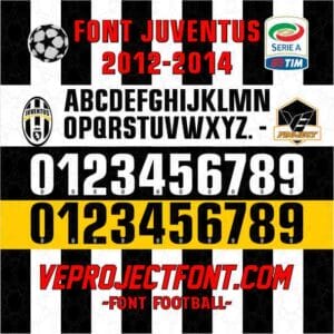 FONT JUVENTUS 2012-2014