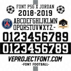 FONT PSG 2018-2019 X JORDAN
